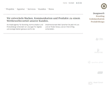 Tablet Screenshot of designwerft.ch